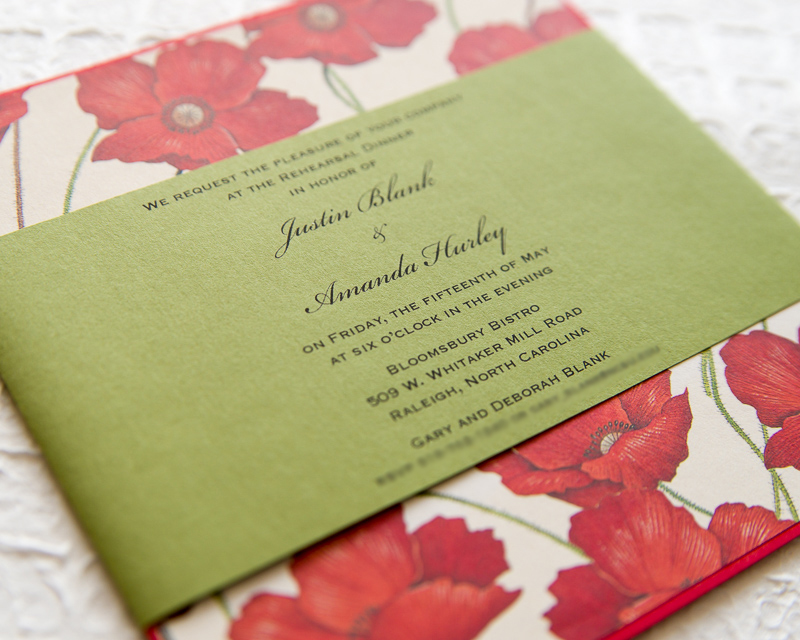 Rehearsal Dinner Invitation