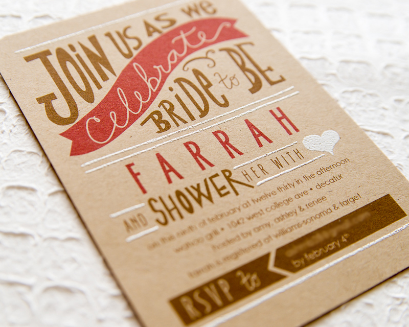 Farrah Invitation